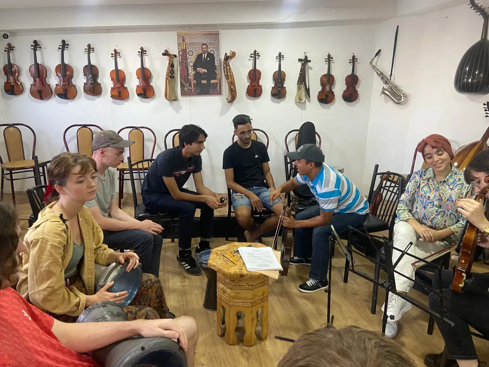 Arab Andalusian Music Class in Tangier - Gallery