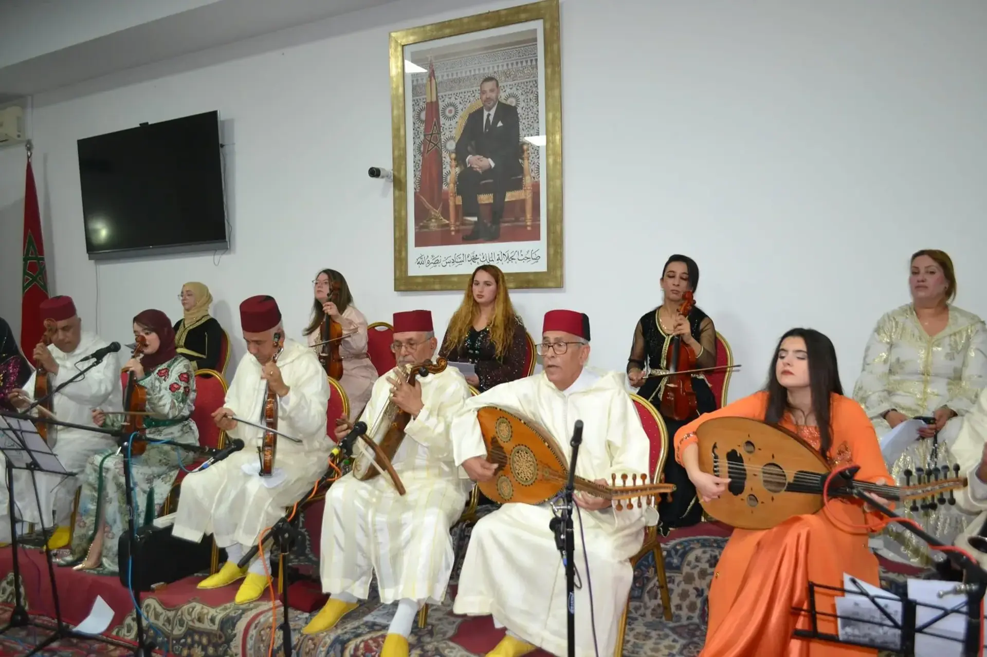 Live Classical Music Tangier - Traditional Arab Andalusian Orchestra